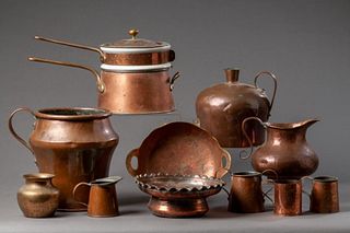 Group of Copper Items.
