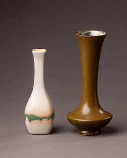 Two Studio Pottery Vases.
