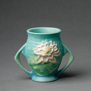 Roseville Water Lily Vase.