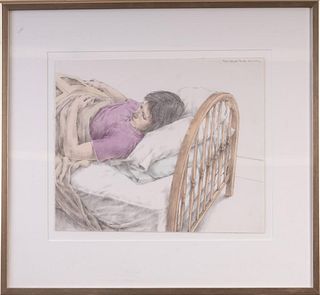 Dewitt Hardy  (1940 - 2017). Sleeping Woman.