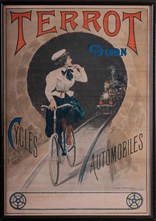Terrot Dijon Bicycle Poster.