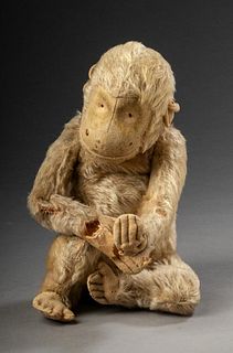 Articulated Mohair Monkey.