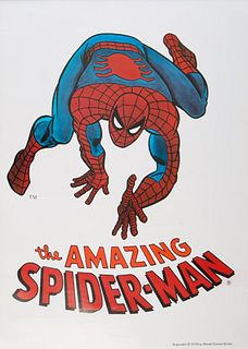 Marvel Comics 1974 The Amazing Spider Man Poster.