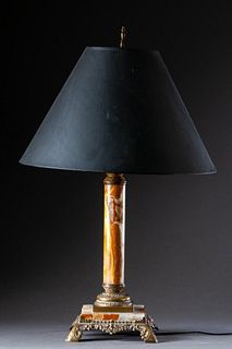 Marble Table Lamp.