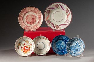 Six Ceramic Plates.