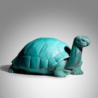 Paul Manship, Tortoise (for the Rainey Gates, Bronx Zoo)