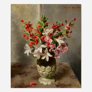 Eugene Speicher, Untitled (floral still life)