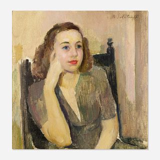Boris Solotareff, Untitled (portrait of a seated woman)