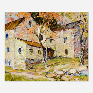 Alfred Heber Hutty, Untitled (stone house)