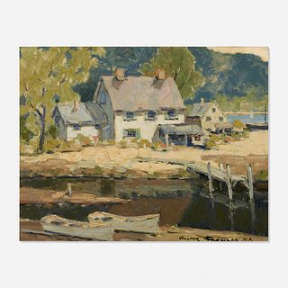 Walter Farndon, Houses by the Water (double sided)