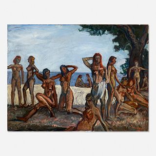 Walter Emerson Baum, Nudes on the Beach