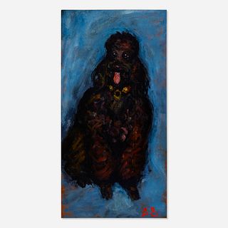Arbit Blatas, Untitled (portrait of a poodle)