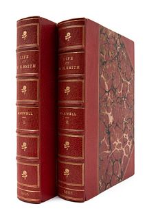 Maxwell, Herbert. Life and Times of the Right Honourable William Henry Smith. Edinburgh - London, 1893. Tomos I - II. Piezas: 2.