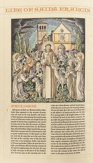 Bonaventura. The Life of Saint Francis of Assisi. San Francisco, 1931. Edición de 385 ejemplares.