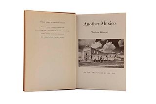 Greene, Graham. Another Mexico. New York: The Viking Press, 1939. 8o. marquilla, 279 p. Primera edición. Ilustrado.