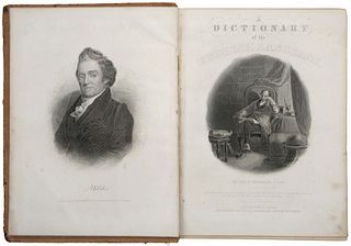 Goodrich, Chauncey A. - Porter, Noah. Webster's Dictionnary. Massachusetts, 1872. Con 3,000 grabados.