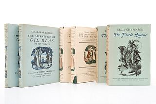 Libros Ilustrados por John Austen. The Faerie Queene/ The Adventures of Peregrine Pickle/ The Adventures of Gil Blas... Piezas: 6.