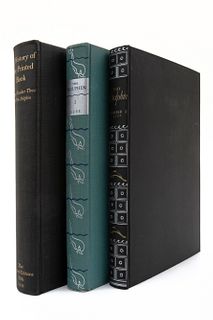 Libros sobre la Elaboración e Historia del Libro. The Dolphin. New York: The Limited Editions Club, 1933 - 1938. Tomos I - III. Pzas: 3