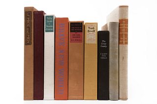 Novelas. John Steinbeck, Charles de Coster, Aldous Huxley, H. G. Wells, F. Scott Fitzgerald, Herman Meville. Piezas: 10.