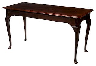Queen Anne Mahogany Serving Table