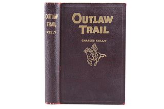 1938 First Edition Outlaw Trail by Charles Kelly