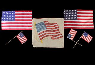 1912-1959 Collection of American 48 Star Flags