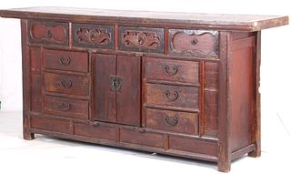 Antique Tianjing Style Chinese Sideboard