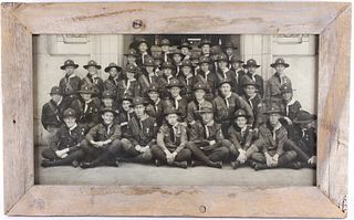 Large Framed Photo of Boy Scout Troop 65