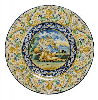 Renaissance-Style Maiolica Earthenware