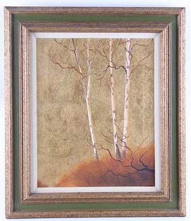 Original Framed Panisett Oil Painting