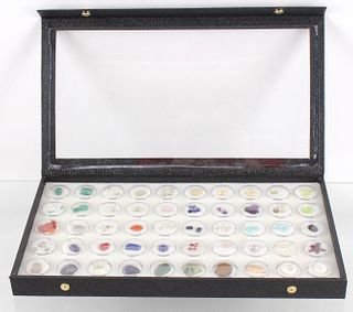 Precious Gemstone Collection in Collector Case