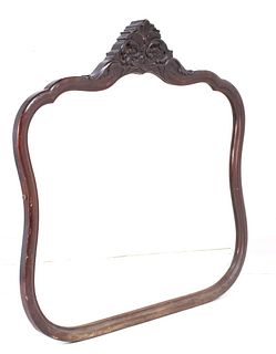 Early 20th Century Victorian Style Wooden Mirror