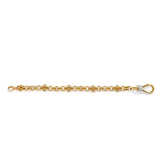 Pomellato - A 18K two-color gold and diamond bracelet, Pomellato, with box