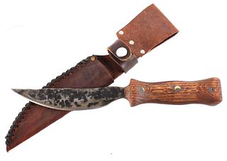 Squaw Cold Roll Knife and Sheath