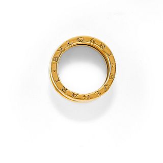 Bulgari - A 18K yellow gold ring, Bulgari