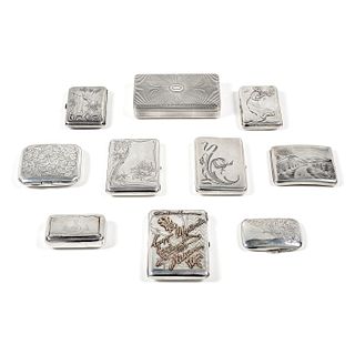 Lot of silver objects