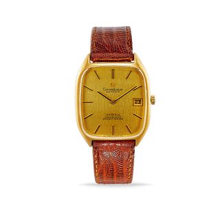 Omega - A 18K yellow gold wristwatch, Omega