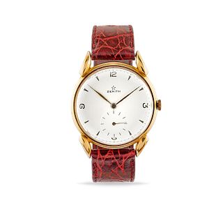 Zenith - A 18K yellow gold wristwatch, Zenith