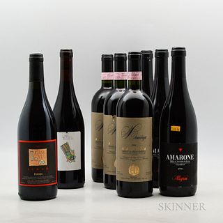 Mixed Italian Red Wines, 8 bottles
