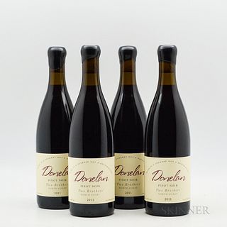 Donelan Pinot Noir Two Brothers 2011, 4 bottles