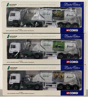3PC Corgi Limited Ed. Tanker Diecast Truck Group