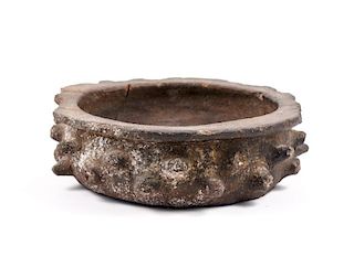Woodland Period Native American Pottery Bowl