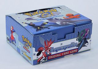 6PC 2003 Pokemon Aquapolis Factory Sealed Packs