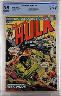 Marvel Comics Incredible Hulk #180 CBCS 3.5