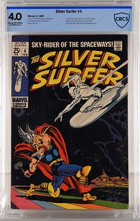 Marvel Comics Silver Surfer #4 CBCS 4.0