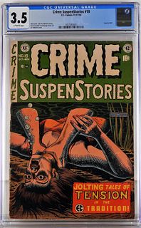 E.C. Comics Crime SuspenStories #19 CGC 3.5