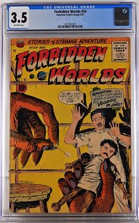 American Comics Group Forbidden Worlds #54 CGC 3.5