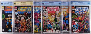 6PC Marvel Comics Infinity Gauntlet #1-#6 CBCS Run