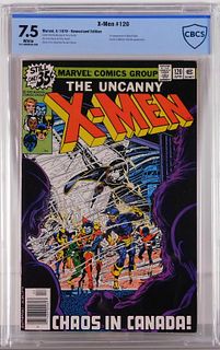 Marvel Comics X-Men #120 CBCS 7.5