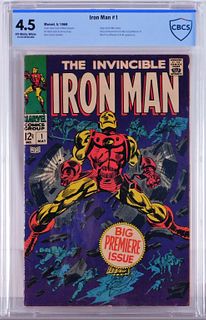 Marvel Comics Iron Man #1 CBCS 4.5